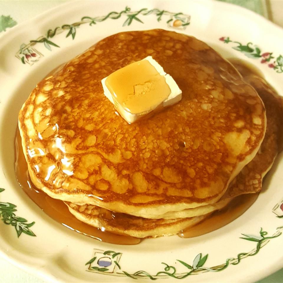 An image showing buttermilk pancakes